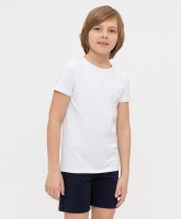 Футболка белая Button Blue, школьная форма для мальчиков  фото, kupilegko.ru